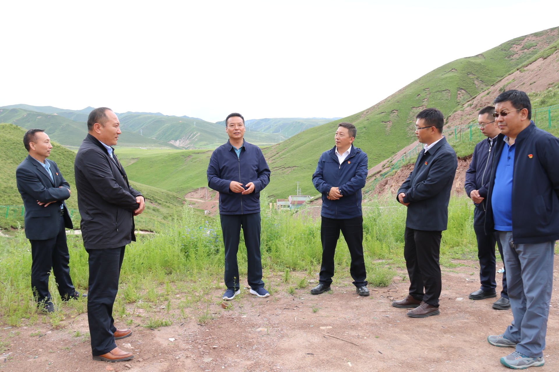 黄南州纪委监委赴泽库县实地督导检查中央环保督察反馈问题整改